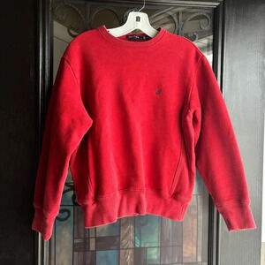 Red Nautica Crewneck